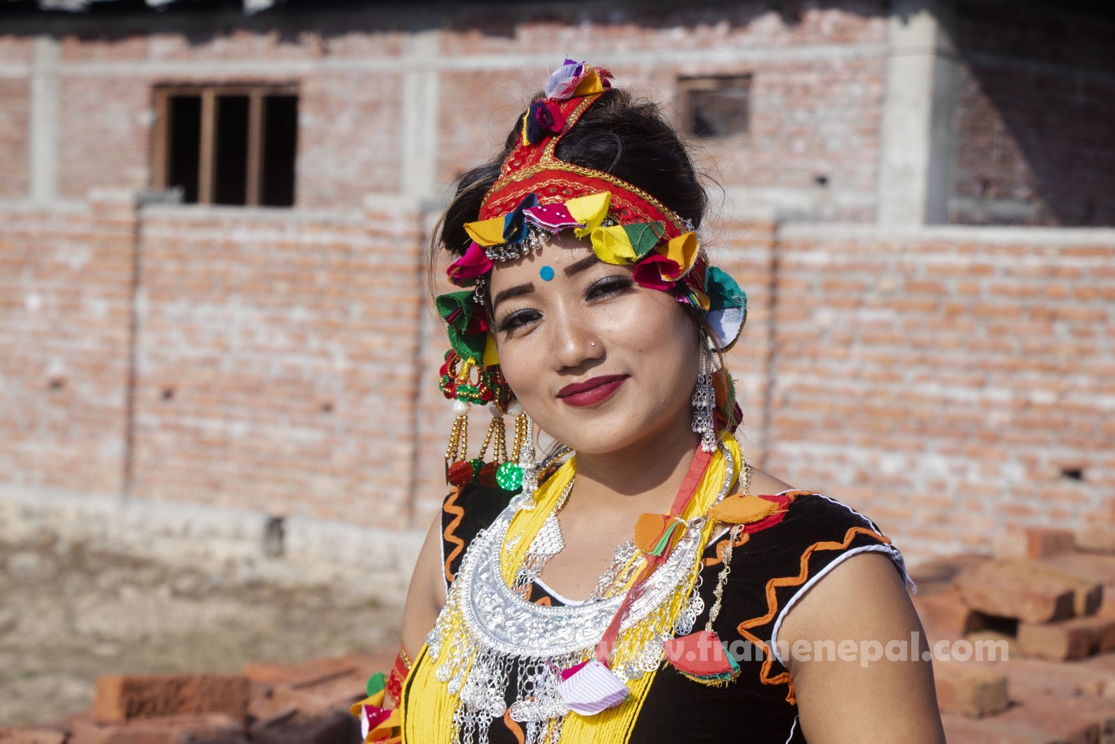 Tharu cultural dress, Tharu dress photos » Frame Nepal